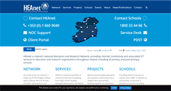 Desktop Screenshot of heanet.ie