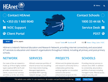 Tablet Screenshot of heanet.ie