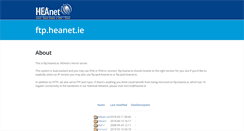 Desktop Screenshot of ftp.heanet.ie